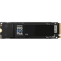 MZ-V9S4T0BW Твердотельные накопители/ Samsung SSD 990 EVO Plus, 4000GB, M.2(22x80mm), NVMe 2.0, NVMe 2.0, PCIe 4.0 x4, V-NAND TLC, R/W 7250/6300MB/s, IOPs 1 050/1 400 000, TBW 2400, DWPD 0.3 (12 мес.)