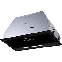 Nebula60GlassBlack ВЫТЯЖКА MAUNFELD/ Полновстраиваемя, 60 см, 1050 м3/ч, 57дБ, 3 скорости, слайдерное управление, дисплей, цвет: черное стекло (Фильр CF110 не входит в комплект)