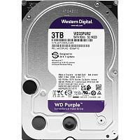 WD33PURZ Жесткий диск WD SATA-III 3TB WD33PURZ Surveillance Purple (5400rpm) 256Mb 3.5" [WD33PURZ]