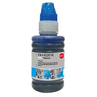 -/ Чернила Cactus CS-I-CL511C голубой 100мл для Canon Pixma MP240/MP250/MP260/MP270/MP480