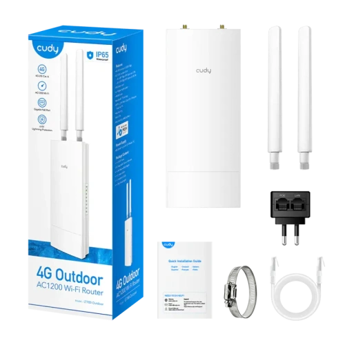 LT700Outdoor Точка доступа/ Outdoor 4G LTE Cat 6 AC1200 Wi-Fi Gigabit Router фото 6