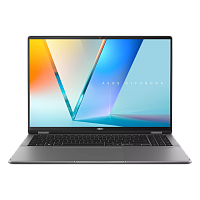 90NB17B1-M004E0 Ноутбук/ ASUS TP3607AA-SI063W flip 16"(1920x1200 OLED)/Touch/Intel Ultra 9 386H(2.1Ghz)/32768Mb/1024PCISSDGb/noDVD/Int:Intel Arc graphics/Cam/BT/WiFi/70WHr/war 1y/1.8kg/Matte Gray/Win11Home
