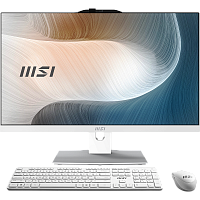 9S6-AE0722-2419 Моноблок/ Modern AM242P 1M-2419XRU 23.8"(1920x1080 IPS)/Intel Core 5 120U(1.4Ghz)/16384Mb/512PCISSDGb/noDVD/Int:Intel® Graphics/Cam/BT/WiFi/war 1y/4.65kg/White/noOS + Wireless KB+M