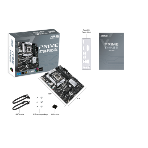 90MB1CW0-M1EAY0 Материнская плата/ PRIME B760-PLUS D4 фото 7