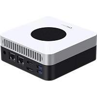 CWI556HI3 Компьютер/ Chuwi LarkBox X Intel Core i3 1220P(1.5Ghz)/8192Mb/256SSDGb/Int:Intel UHD Graphics/BT/WiFi/war 1y/0.4kg/Grey+White/Win11Home + USB2.0*2/USB3.2*2/Type-C*1/HDMI*1/DP*1/RJ45*2/WIFI6,BT5.2/bracket