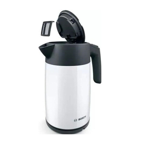 TWK7L461 Чайник BOSCH/ 1.7 л, 2.4 КВт, цвет белый, черный. фото 3