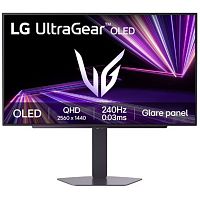27GX704A-B МониторLG 27GX704A-B 26.5''/ LG 27GX704A-B 26.5'', 2560x1440, OLED, 178x178, 275nit, 240Hz, 0.03ms, 2HDMI/DP, 2USB-A, LTSP, ExtPWR, 100x100VESA, Фиолетово-серый, 1y