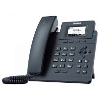 SIP-T30P Телефон IP Yealink SIP-T30P с блоком питания черный (SIP-T30P)