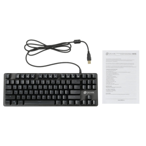 1176616 Клавиатура Oklick 969G SHOTGUN механическая черный USB Multimedia for gamer LED фото 14 1176616 Клавиатура Oklick 969G SHOTGUN механическая черный USB Multimedia for gamer LED фото 14