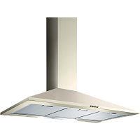 GAIACR/A/60-PRF0112631B Вытяжки JET AIR/ Купольная, 60 см, 650 куб.м., кнопочное управление, кремовая