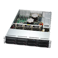 SYS-621P-TRT(bundle6) Серверная платформа/ SYS-621P-TRT (bundle6): 2U / 2x LGA-4677 / 16x DDR5 RDIMM / 8x3.5 SATA/SAS*/NVME* / 4 PCIe 5.0 x16 LP / 2 PCIe 5.0 x8 LP / 2x PCIe 4.0 x2 NVMe M.2 / 2-Port 10GbE RJ45 / TPM / 2x 1200W Power