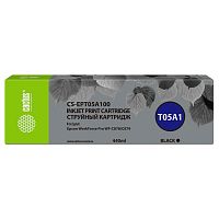 CS-EPT05A100 -/ Картридж струйный Cactus CS-EPT05A100 T05A1 черный (440мл) для Epson WorkForce Pro WF-C878/C879