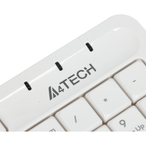 FK10WHITE Клавиатура A4Tech Fstyler FK10 белый/серый USB (FK10 WHITE) фото 2 FK10WHITE Клавиатура A4Tech Fstyler FK10 белый/серый USB (FK10 WHITE) фото 2