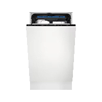 KEAC3200L Встраиваемые посудомоечные машины ELECTROLUX/ Встраиваемая узкая посудомоечная машина, загрузка на 10 комплектов посуды, сенсорное управление, 8 программ, сушка: стандартная (конденсация)/с открыванием дверцы, индикация на полу: луч