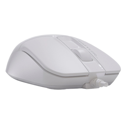 FM12WHITE Мышь A4Tech Fstyler FM12 белый оптическая 1200dpi USB 3but (FM12 WHITE) фото 3 FM12WHITE Мышь A4Tech Fstyler FM12 белый оптическая 1200dpi USB 3but (FM12 WHITE) фото 3
