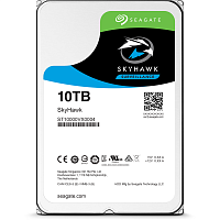 ST10000VX0004 Жесткий диск/ RECERTIFIED HDD Seagate SATA3 10Tb 3.5"SkyHawk 7200 256Mb 1 year warranty (replacement ST10000VE001, ST10000VE0008) RECERTIFIED
