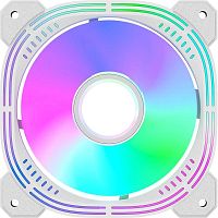 NULIGHT12WHFR Вентилятор для корпуса Formula Nulight 12WH RGB 120х120x25 белый 3-pin 4-pin (Molex) 19.06дБ (NULIGHT 12WH FR) Ret