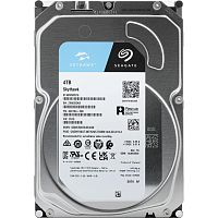 ST4000VX016 Жесткий диск Seagate SATA-III 4TB ST4000VX016 Surveillance Skyhawk 4KN (5400rpm) 256Mb 3.5" [ST4000VX016]