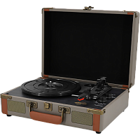 4610121108453 Проигрыватель для винила/ Виниловый проигрыватель RITMIX LP-130B Серый
