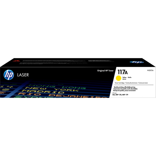W2072A Тонер-картридж/ HP 117A Yellow Original Laser Toner Cartridge W2072A Тонер-картридж/ HP 117A Yellow Original Laser Toner Cartridge