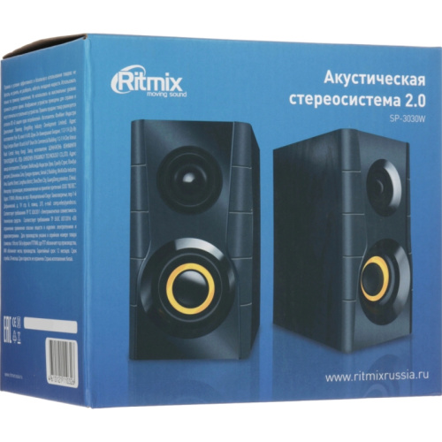 4610121110326 Акустическая система/ Колонки RITMIX SP-3030W 2.0, 10 Вт фото 8