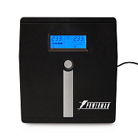 POWERMANSmartSine1000 ИБП POWERMAN Smart Sine 1000, LCD, линейно-интерактивный, 1000ВА, 700Вт, 4 евророзетки с резервным питанием, USB, батарея 12В 7Ач 2 шт., 353мм х 149,3мм х 162мм, 9.2 кг./ UPS POWERMAN Smart Sine 1000, LCD, line-interactive, 1000VA, 7