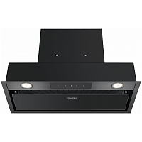 FANTASYLIGHT60Black ВЫТЯЖКА MAUNFELD FANTASY LIGHT 60 Black/ ширина 600 мм, полновстраиваемая, сенсорное управление, 3 скорости, 800 м3/ч, 40 дБ, светодиодное LED освещение, опция: угольный фильтр CF190C, черный цвет