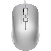 FM26SUSB(ICYWHITE) Мышь A4Tech Fstyler FM26S серебристый/белый оптическая 1600dpi silent USB для ноутбука 4but (FM26S USB (ICY WHITE))