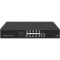 GS2008S2 Коммутатор/ 8-Port Layer 2 Managed Gigabit Switch with 2 Gigabit SFP Slots