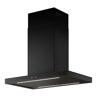 CPLI90.E24P2#EUN490F Вытяжка FALMEC PLANE ISOLA BLACK NRS 90 (PLUS), серия Silence - NRS, 90 см, Т-образная, электронное/кнопочное управление, светодиодное освещение, технология бесшумной работы NRS, 4 скорости, отвод/циркуляция, макс. производительность