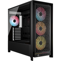 CC-9011309-WW Корпус без блока питания/ Case Corsair Frame 5000D RS ARGB High-Airflow, Midi-Tower, TG, 4x140mm ARGB, 4xUSB-A 3.2, 1xUSB 3.2 Type-C, E-ATX, ATX, mATX, mITX Black