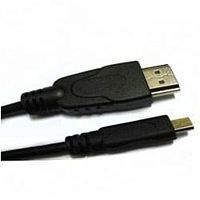 MICROHDMI-5M Кабель аудио-видео Buro HDMI 1.4 HDMI (m)/Micro HDMI (m) 5м. черный (MICROHDMI-5M)