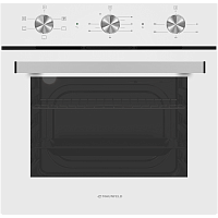 AEOC6050WM Встраиваемый духовой шкаф Maunfeld/ Встраиваемый духовой шкаф MAUNFELD, 60 см, 5 режимов, механическое управление, таймер, макс. температура 250 градусов, цвет белый