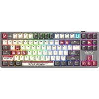 WS87 Клавиатура A4Tech Bloody WS87 механическая серый/красный USB беспроводная BT/Radio Multimedia for gamer LED (WS87)