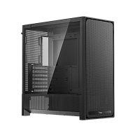 Delta-C70-BKG000XX-GL Корпус ПК без блока питания/ Case Ocypus Delta C70 BK, Midi-Tower, TG, no fans, 2xUSB-A 3.0 + 1xUSB-C 3.1, E-ATX, ATX, mATX, mITX Black