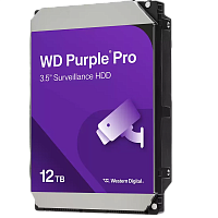 WD122PURP Жесткий диск/ HDD WD SATA3 12Tb Purple 7200RPM 256Mb 1 year warranty (replacement WD121PURP, WD121PURZ)