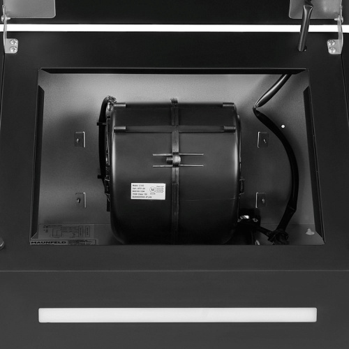 Falcon60GlassBlack ВЫТЯЖКА MAUNFELD/ Наклонная, 60 см, 1150 м3/ч, сенсорное управление, черное матовое стекло фото 7