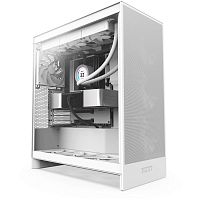 CM-H72FW-01 Корпус ПК без блока питания/ Case NZXT H7 Flow, Midi-Tower, TG, 3x120mm, 2xUSB-A 3.2 + 1xUSB-C 3.2, E-ATX, ATX, mATX, mITX White