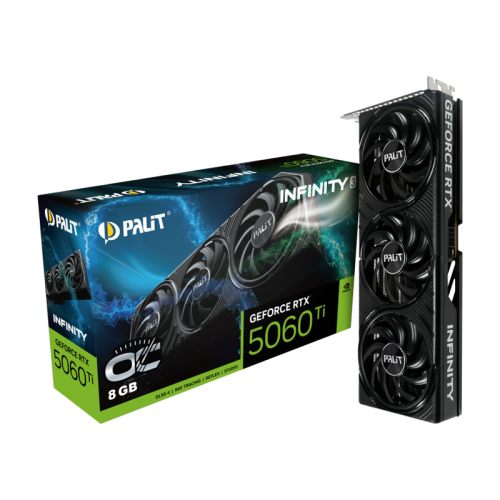 NE7506TS19P1-GB2062S Видеокарта/ Palit GeForce RTX 5060 Ti Infinity 3 OC фото 3