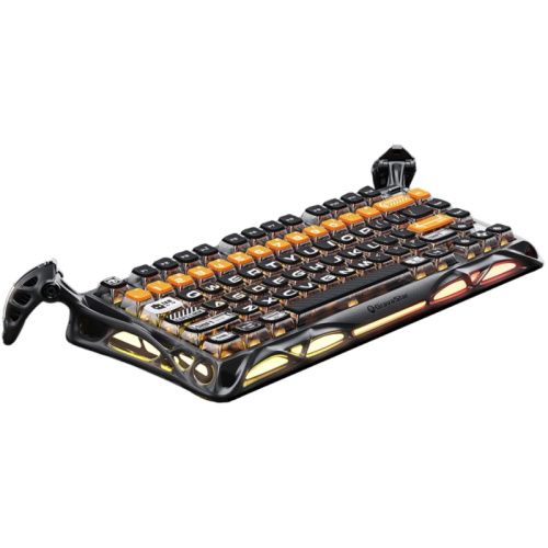 6972448923804 Игровая клавиатура/ Механическая клавиатура Gravastar Mercury K1 Pro BO BLK фото 2