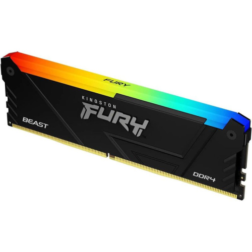 KF436C18BB2A/16 Память оперативная/ Kingston 16GB 3600MT/s DDR4 CL18 DIMM FURY Beast RGB фото 2