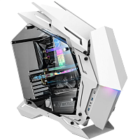 MOD-3White Корпус без блока питания/ Case JONSBO MOD-3, Full-Tower, TG, no fans, 2xUSB-A 3.0, EATX, ATX, mATX, mITX White