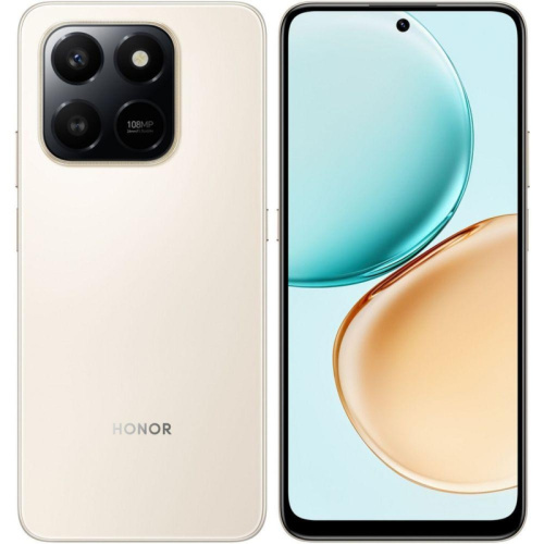 5109BXJV Смартфон HONOR X7d 8+256Gb золотой (5109BXJV)