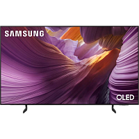 QE55S85FAEXRU Телевизор 55'' Samsung/ 55", OLED, Ultra HD, Tizen Smart TV, 120 Hz, HDR10+, Wi-Fi, Voice, DVB-T2/C/S2, Bluetooth, CI+(1.4), FreeSync Premium, 2.0Ch 20W, OTS Lite, 4HDMI, 2USB, Black 2025