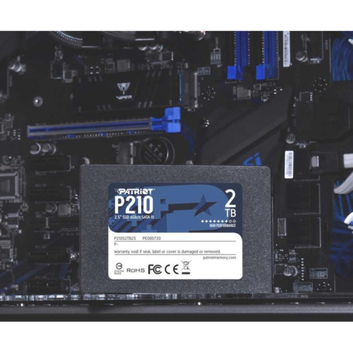 P210S2TB25 Твердотельный накопитель Patriot SATA-III 2TB P210S2TB25 P210 2.5" [P210S2TB25] фото 6