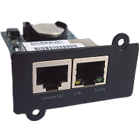 РСК-ПМКАРД SNMP карта удаленного управления/ РСК-ПМКАРД карта удаленного управления для 1-фазных ИБП СайберЭлектро (Изготовлено в РФ)