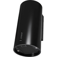 LEESIDE(C)39BLACK ВЫТЯЖКА MAUNFELD LEE SIDE (C) 39 BLACK/ Цилиндрическая настенная вытяжка, 1000 м3/ч, 52 дБ, кнопочное управление, 3 скорости, черная