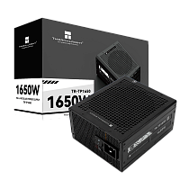 TR-TP1650 Блок питания 1650W/ Power Supply Thermalright, 1650W 80+ Platinum (ATX, 3.0, PCIe 5.0, Full modular, 1x24(20+4)pin 600mm, 3xCPU 8(4+4)pin, 4xPCIe*2 8(6+2)pin, 2x12VHPWR PCIe 5.0 12+4pin 600mm, 6xSATA, 5xMOLEX4pin, Active, 120x120mm, 170x150x86mm