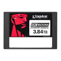 SEDC600ME/3840G Твердотельный накопитель/ Kingston SSD DC600ME, 3840GB, 2.5" 7mm, SATA3, 3D TLC, R/W 560/530MB/s, IOPs 94 000/59 000, TBW 7008, DWPD 1 (60 мес)