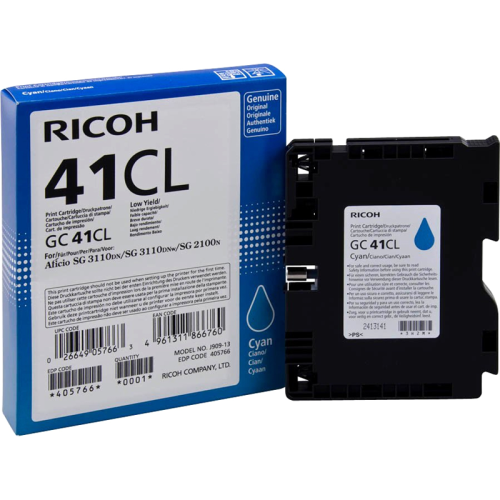 GC 41CL Print Cartridge Cyan фото 2